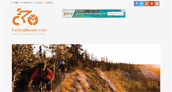 Desktop Screenshot of cyclingmaniac.com