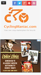 Mobile Screenshot of cyclingmaniac.com